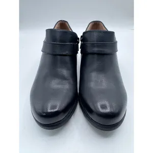 Soul‎ Naturalizer 6M Black Booties Women's Chaylee Block Heel Side Zip thumbnail 8