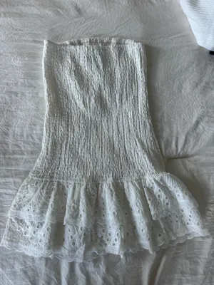 Edikted Mini Dress White thumbnail 2