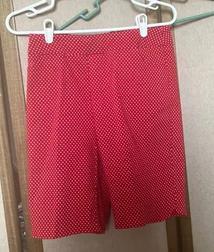 FINAL MARKDOWN Kate park Red Polka Dot Women's Shorts small thumbnail 1