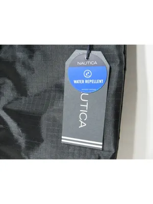 Nautica Captains Quarters Tote Overnight Gym Bag Medum Black NWT thumbnail 6