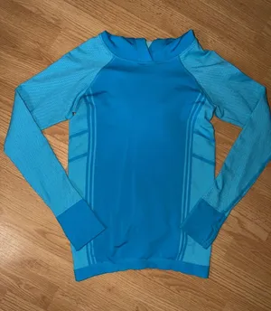 Athleta Teal/Light Turquoise Active Top thumbnail 1