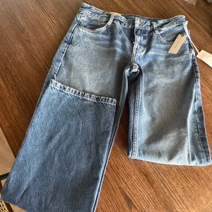 Pilcro Anthropologie Jeans Straight Leg Mid Rise thumbnail 4
