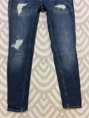 VIGOSS Women’s Jagger Distressed Classic Fit Skinny Blue Denim Jeans 28 thumbnail 3