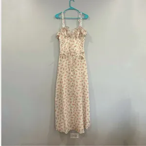 For Love & Lemons Amelia Maxi Dress Small S thumbnail 2
