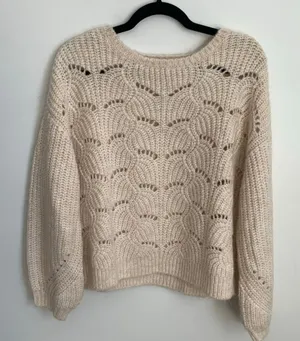 Gentle Fawn Cream Knit Sweater Women's size‎ medium thumbnail 1