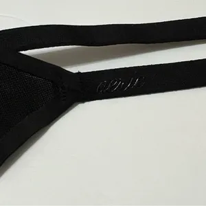 Aerie SMOOTHEZ Mesh Bralette True Black Unlined Wireless Size S New thumbnail 6