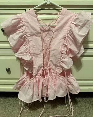 Mable In Your Dreams Ruffle Top thumbnail 1