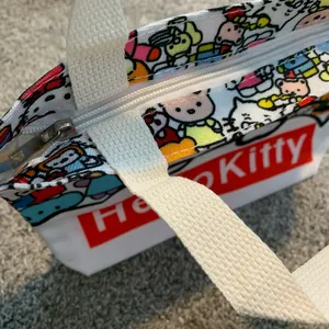 Hello kitty Canvas Tote Bag Sanrio NEW thumbnail 4