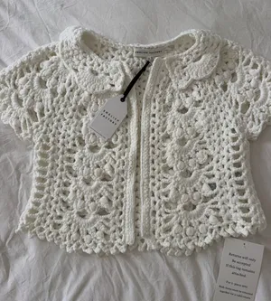 English Factory Crochet Top White thumbnail 1