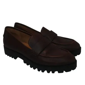 Brown Nine West sz 9 loafers thumbnail 3