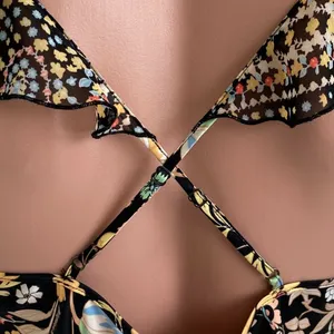 Victoria's Secret Fairy Floral Ruffle Top Size XS thumbnail 4