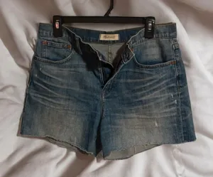 Madewell Blue Jean Shorts size 28 thumbnail 1