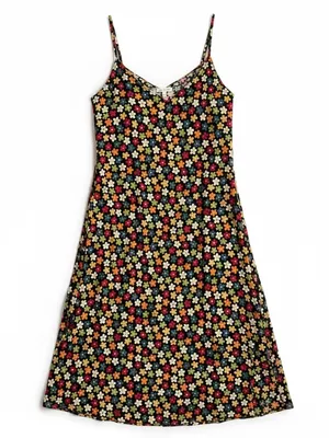 Reformation Floral Slip Dress | Multicolor Daisy Print | Spaghetti Strap thumbnail 1