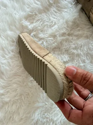 Bio Bio Suede Double Buckle Espadrille Slide Sandals thumbnail 7