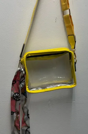 Crossbody clear bags Gold thumbnail 1