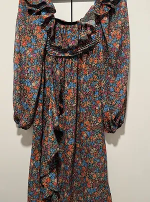 For Love And Lemons Multicolor Asymmetrical Dress thumbnail 1