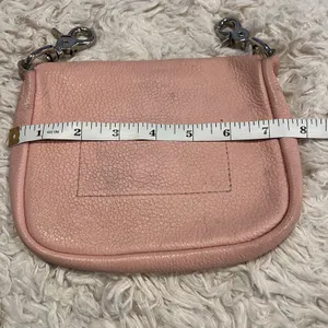 Harley Davidson Small Light Pink Leather Bag Pouch Purse No Strap Biker See Pics thumbnail 4