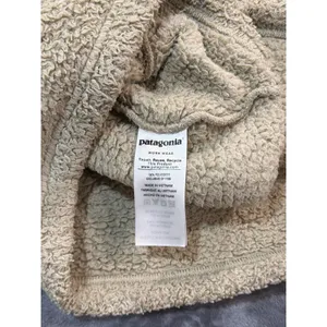 Patagonia Los Gatos Quarter-Zip Fleece Pullover Women Tan Beige Medium thumbnail 5