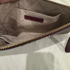 Michael Kors Burgundy Wristlet thumbnail 4