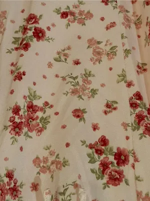 Inspired Hearts nwt size large Pink Floral Puff-Sleeve Dress thumbnail 2