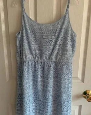 Blue Lace Dress thumbnail 2