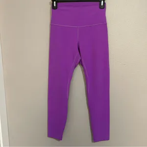 Lululemon Align Pant Purple High Rise Athletic Leggings Women’s Size 6 thumbnail 4