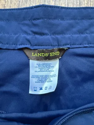 Land’s End Women’s Navy Blue Swim Board Shorts- Size 12 thumbnail 3