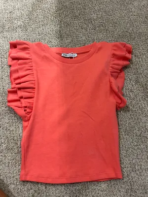 ZARA Ruffle Top thumbnail 1