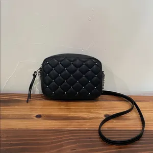 Rebecca Minkoff Diamond Quilt Studded Top Zip Crossbody Bag NWOT thumbnail 3