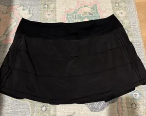 Lululemon Tennis Black Skirt thumbnail 1