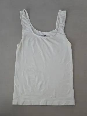 Skims White Soft Lounge Tank Size XS thumbnail 2