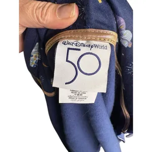 Disney Walt Disney World 50th Women's L Full Zip Hooded Graphic Fleece Hoodie thumbnail 11