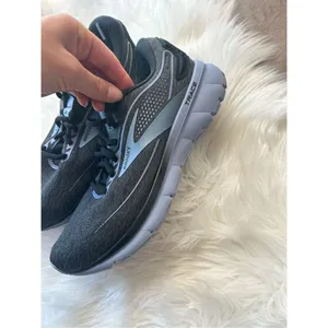 Brooks TRACE 2 Womens 8 Comfort Cushion Running Shoes Black Purple Gym Trainers thumbnail 2