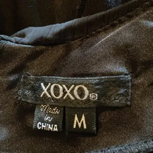 XOXO NWT Black Tiered Ruffle Top thumbnail 5