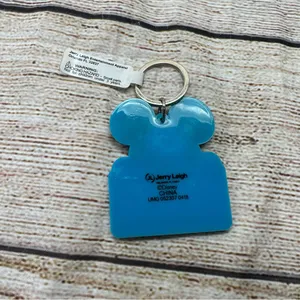 Disney Mickey Keychain Florida license plate plastic NEW thumbnail 3