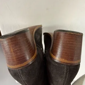 Dolce Vita Pull On Suede Boots in Chocolate‎ Brown size 10 thumbnail 5
