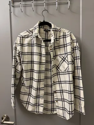 Brandy Melville Checkered Button Down Top thumbnail 5