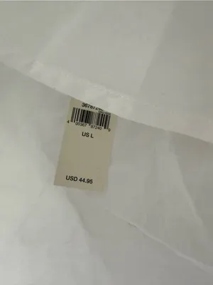 NWT aerie White Ruffled Wrap Skirt size large thumbnail 9
