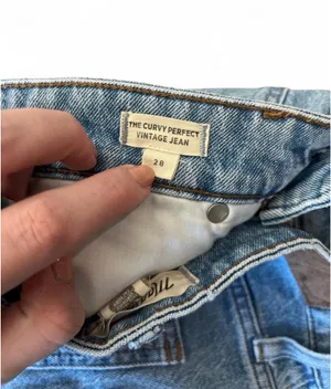 Madewell The Curvy Perfect Vintage Jean Size 28 thumbnail 7