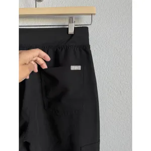 FIGS Zamora Jogger Scrub Pants Womens Size XSP Black Nurse Technical 5 Pockets thumbnail 10