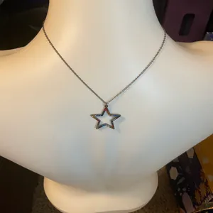 Pomina Multi Color Black Star and chain thumbnail 1
