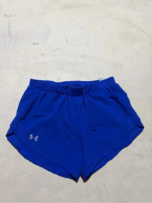 Under Armour Women's Blue Athletic Shorts small thumbnail 5