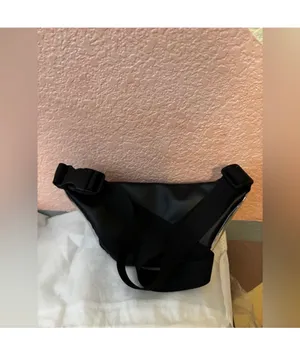 Black see through fanny pack / Belt Bag NWT thumbnail 3