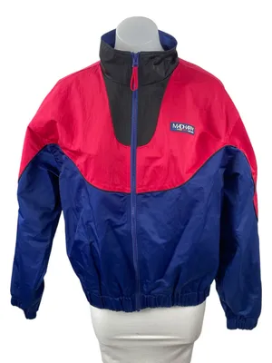 NEW Madhappy LORA Color Block Long Sleeve Warm Up Windbreaker Coat Jacket Size S thumbnail 1