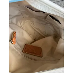 Coach Bleecker Bucket Bag Y2K Light Blue Signature Canvas Leather F12358 thumbnail 6