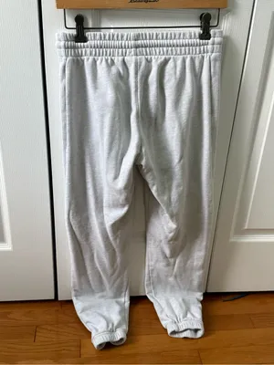 Aritzia Tna Sweatfleece Terry Fleece Joggers in Gray thumbnail 3