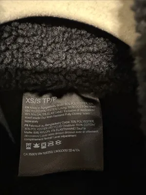 Lululemon Scuba Oversized Fleece Funnel Neck Black - Size XS/S thumbnail 9