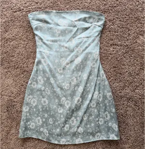 Princess Polly Ramie Strapless Mini Dress Blue thumbnail 2