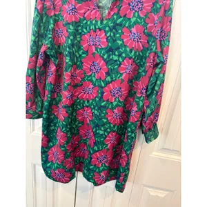 Michelle McDowell‎ Pink Floral Dress Size 1X thumbnail 5
