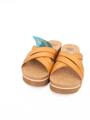 REEF - Cushion Bloom Hi Natural Platform Slide Sandals thumbnail 8
